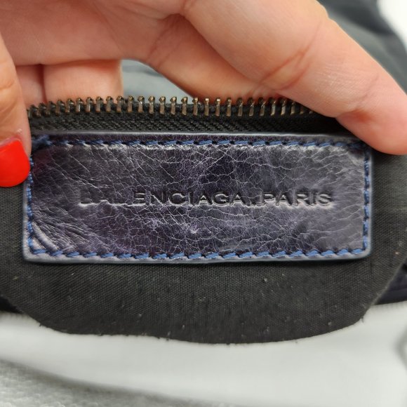 ❤️ SOLD ❤️Balenciaga Chevre Classic Hardware Flat Messenger 103BALXADA - Picture 11 of 12